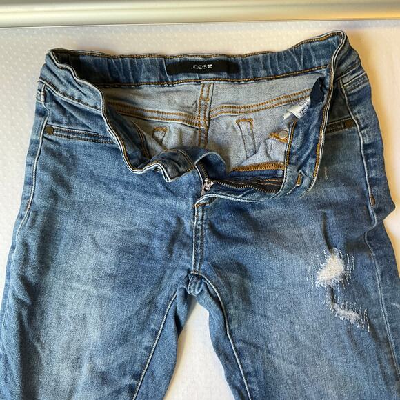 Joe’s Big Girl Skinny Jeans size 16 Blue Mid Rise Stretch Boot Adjustable Waist - Picture 2 of 12